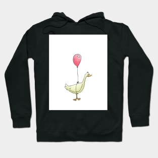 Duck with Balloon - Happy Birthday Hoodie